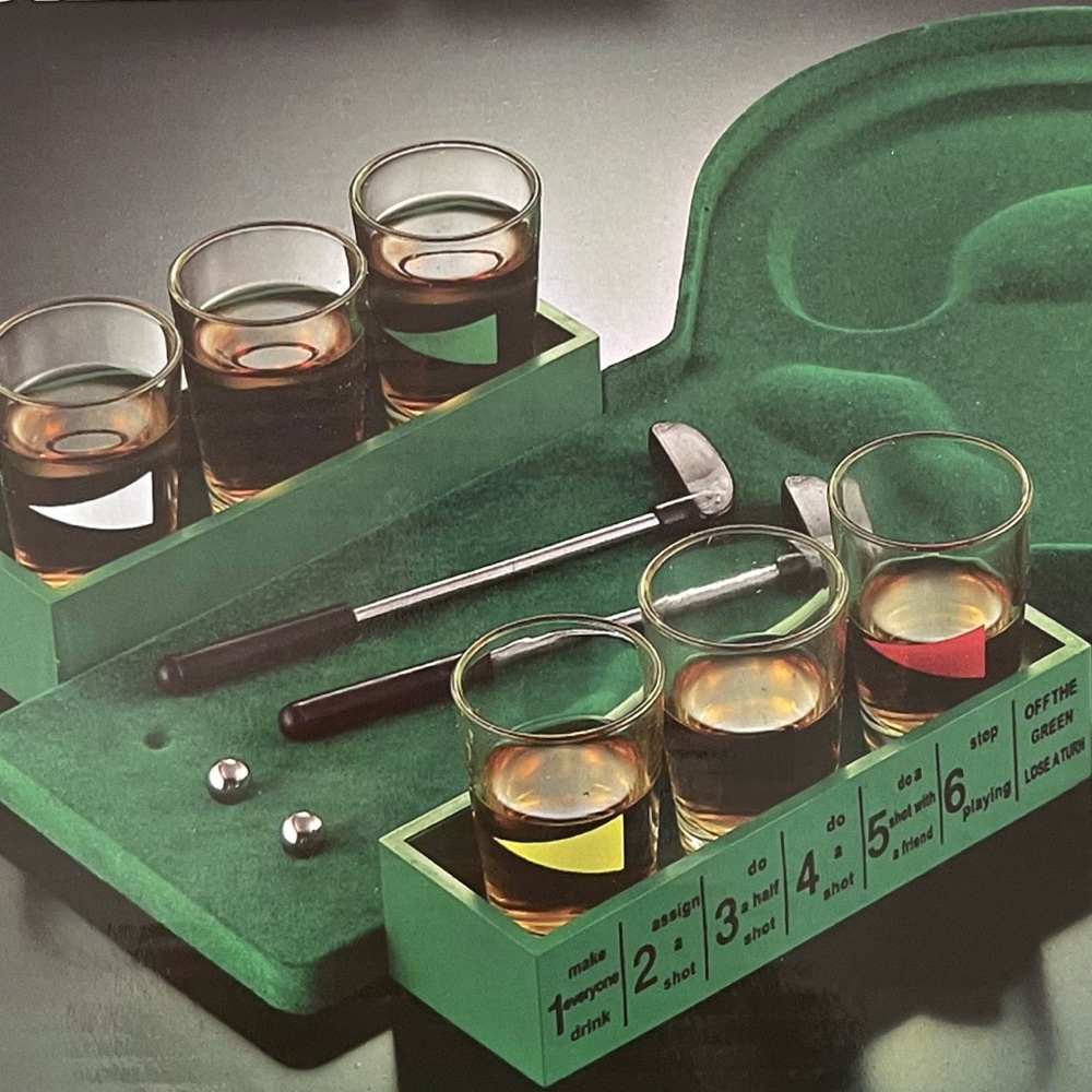 Fun Golf Drinking Game New In Box - Picture 3 of 3